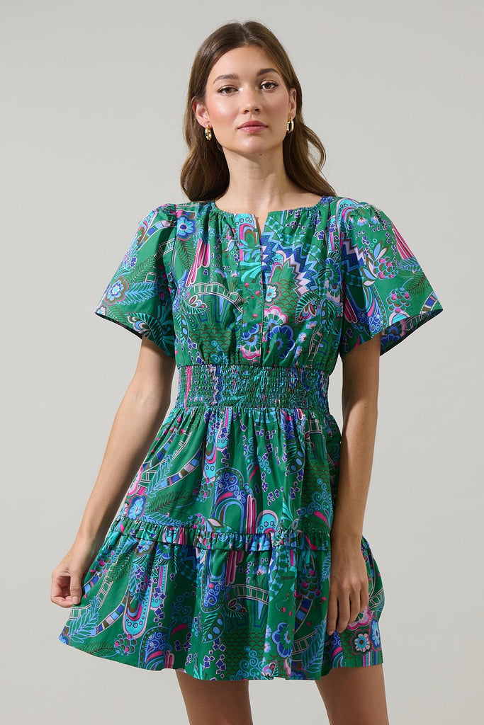 Fun In Florals Dress Clothing Peacocks & Pearls Lexington