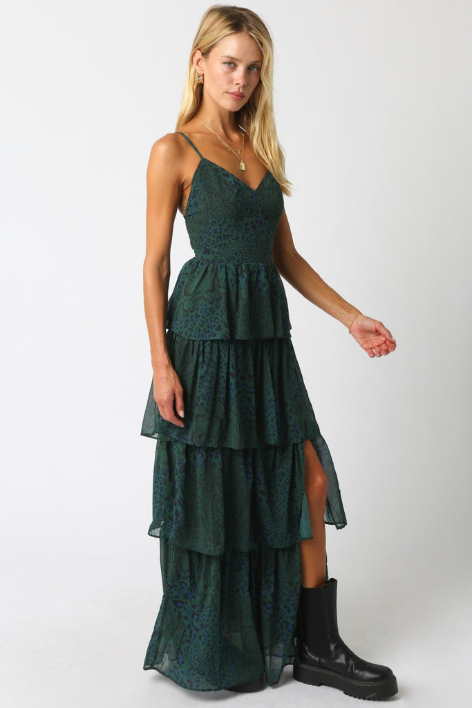 The Midnight Jungle Dress Clothing Peacocks & Pearls Lexington