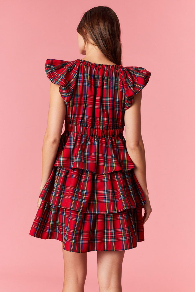 The Holly Tiers Dress Clothing Peacocks & Pearls Lexington