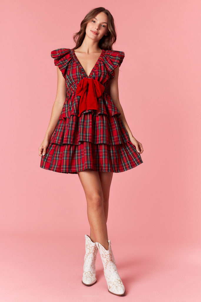 The Holly Tiers Dress Clothing Peacocks & Pearls Lexington