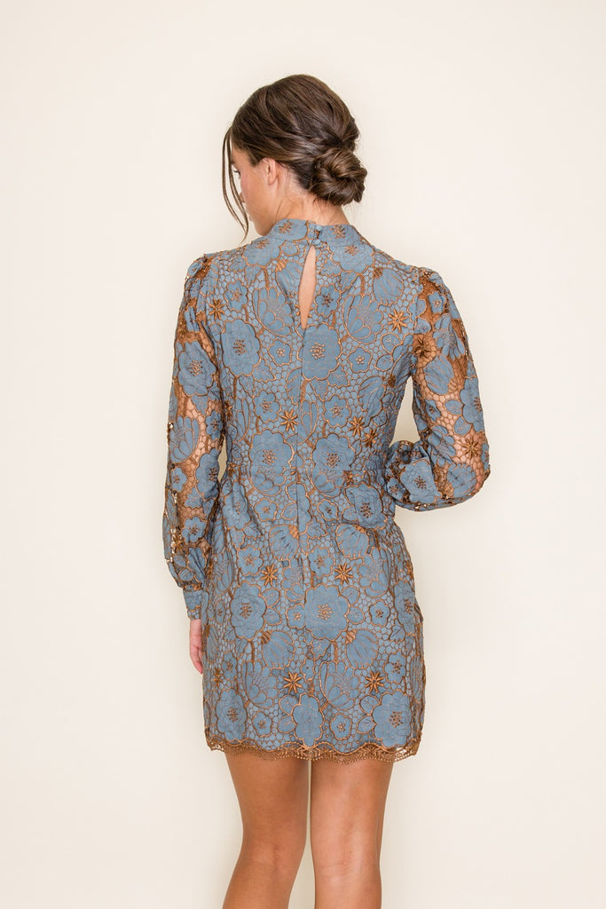 The Ember Bloom Dress Clothing Peacocks & Pearls Lexington