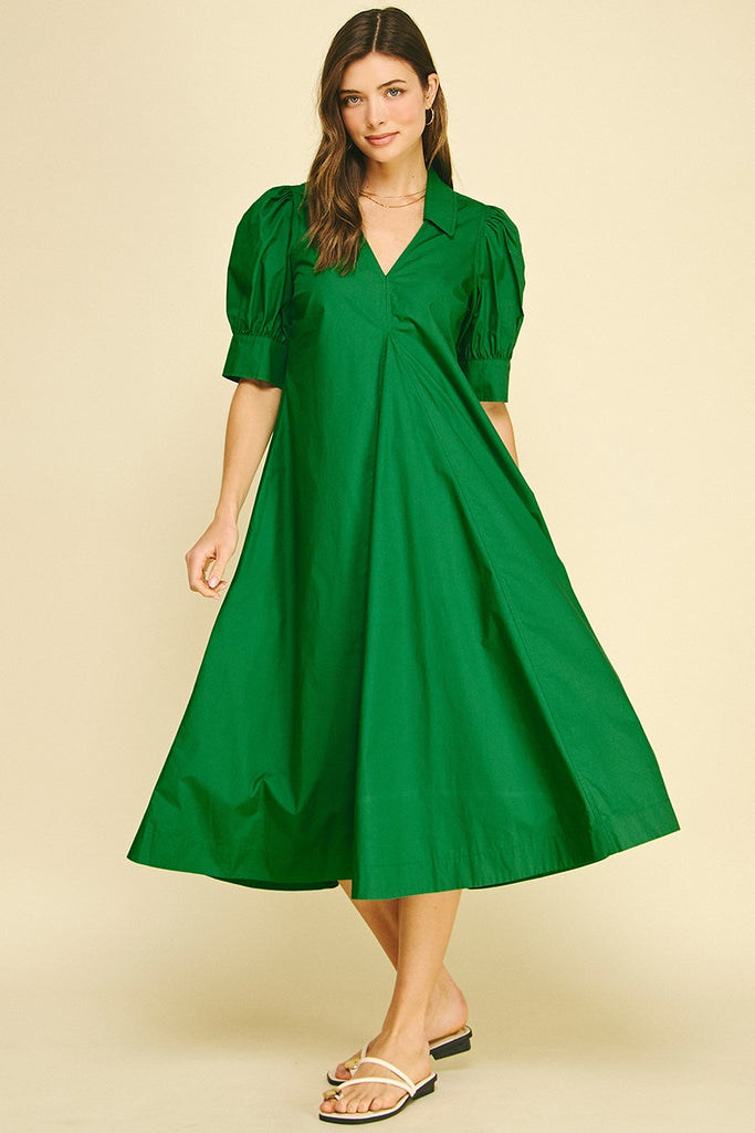 the fold green dress Fern & – Peacocks & Pearls Lexington inv-4