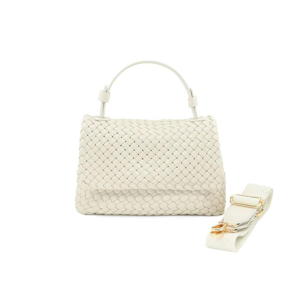 The Berlin Bag Accessory Peacocks & Pearls Lexington Cream  