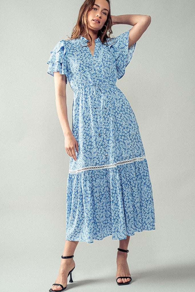 Easy Breezy Midi Dress Clothing Peacocks & Pearls Lexington   