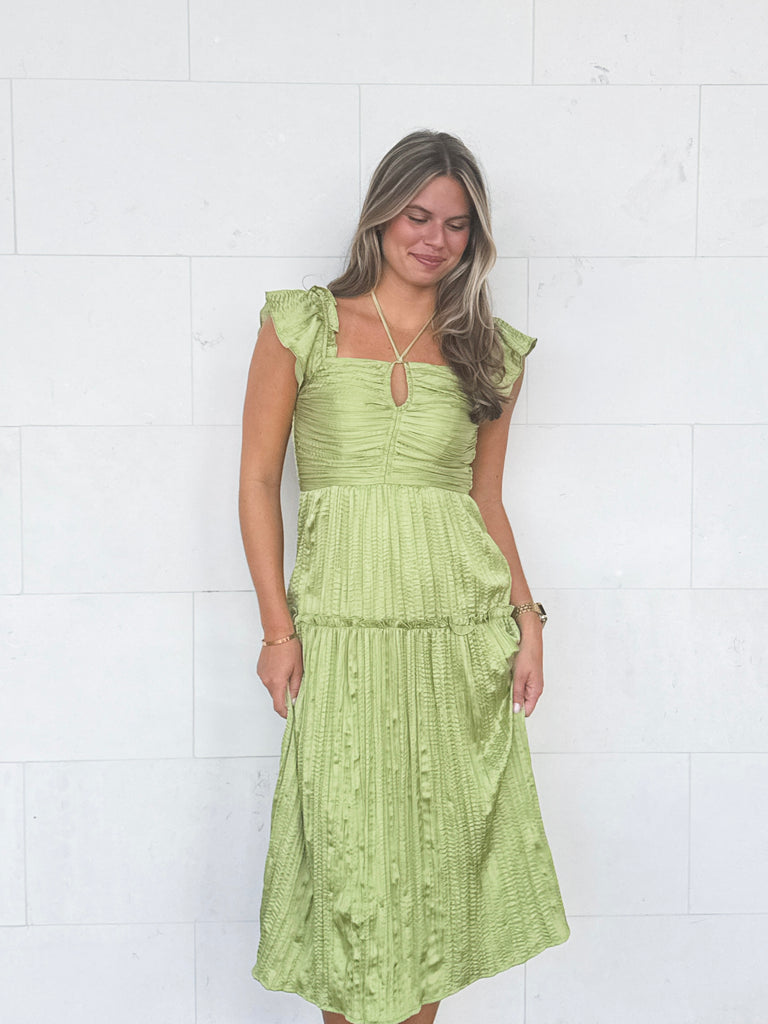Keylime Crush Dress Clothing Peacocks & Pearls Lexington