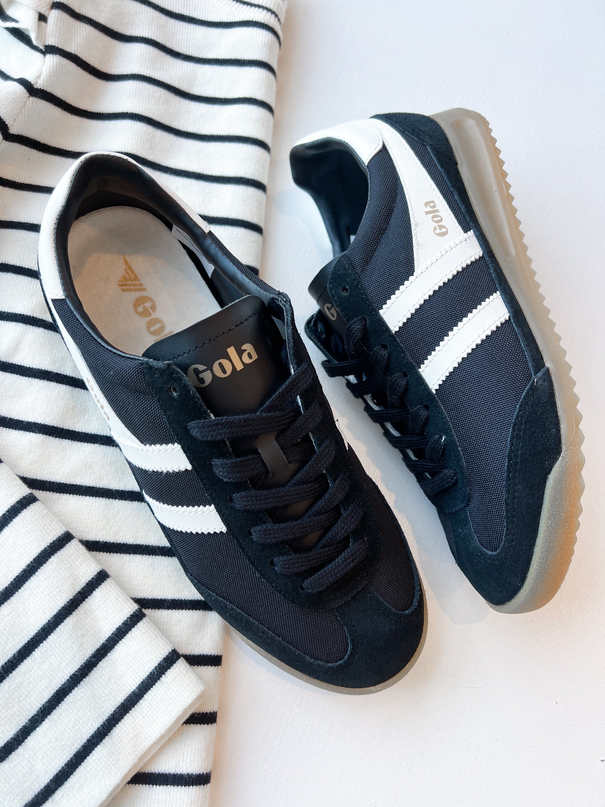 Gola Tornado Black/Off White Sneakers – Peacocks & Pearls Lexington