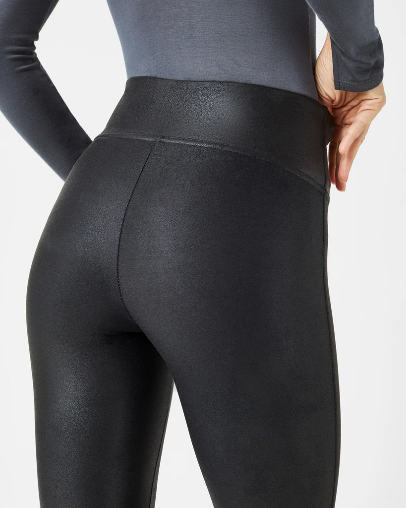 Faux Leather Leggings Clothing Spanx   