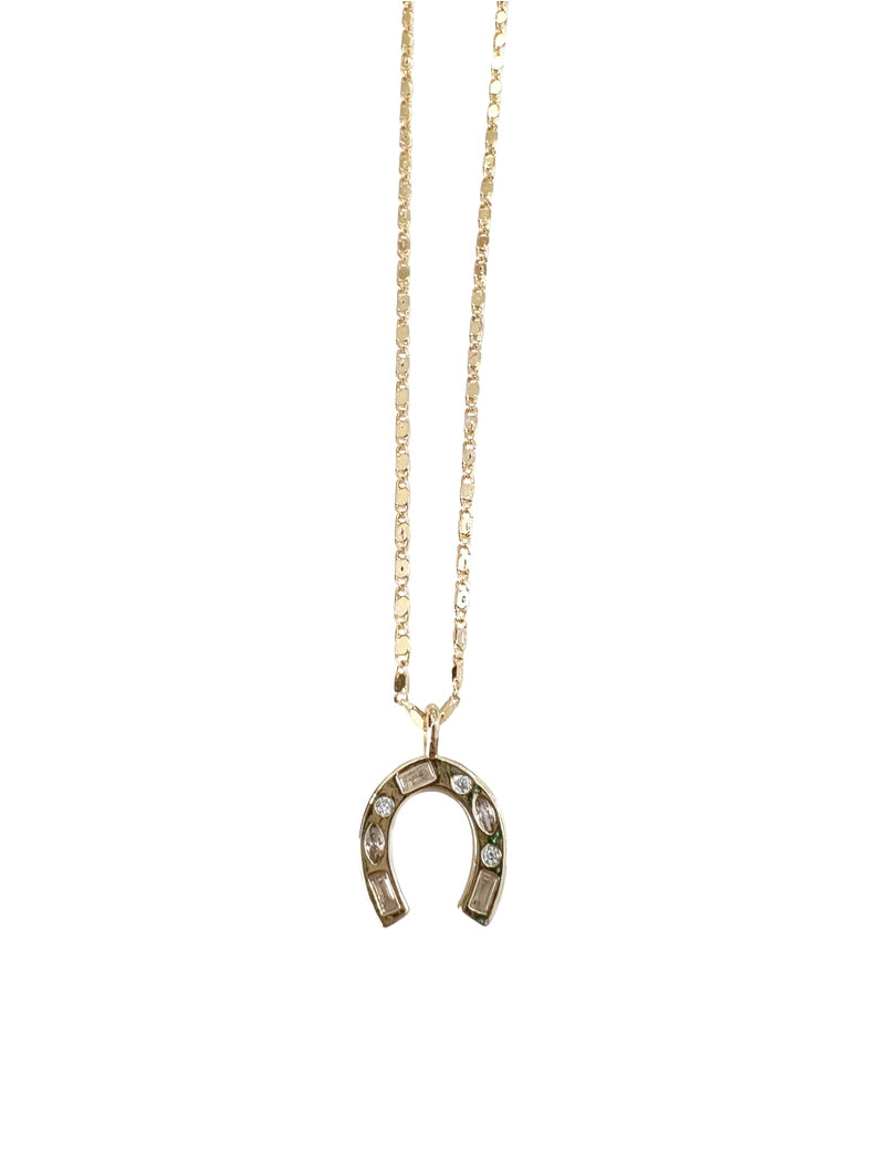The Horseshoe Necklace – Peacocks & Pearls Lexington