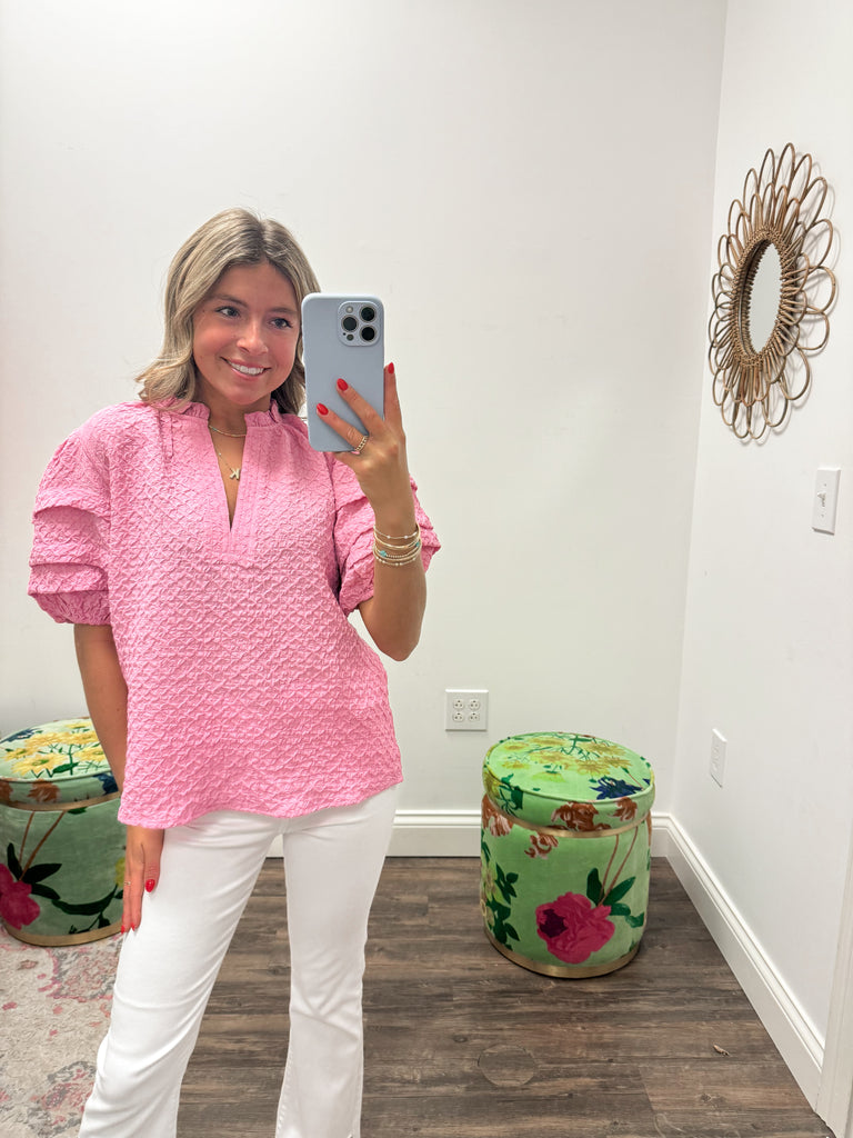 Pretty Pink Top Clothing THML   