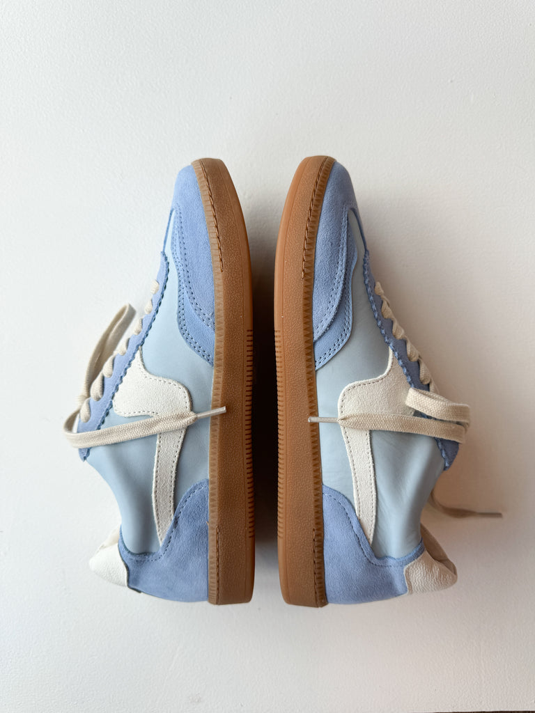 Notice Blue Suede Sneaker Shoes Dolce Vita   