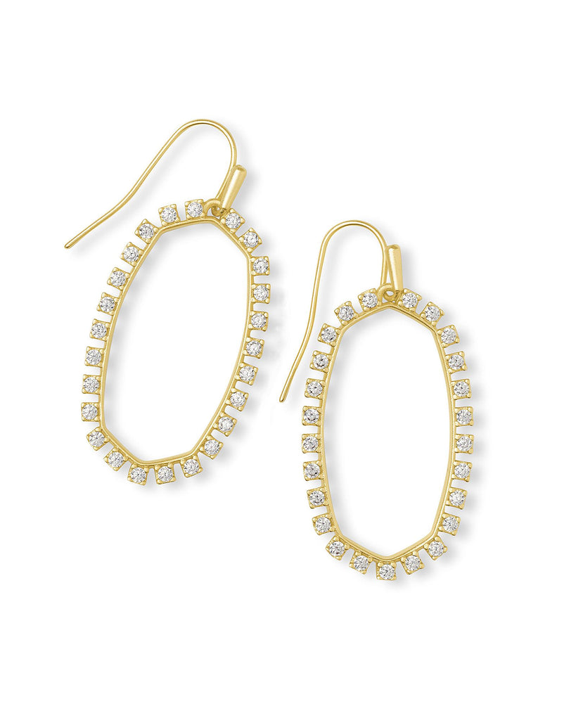 Elle Open Frame Earrings Jewelry Peacocks & Pearls Lexington   