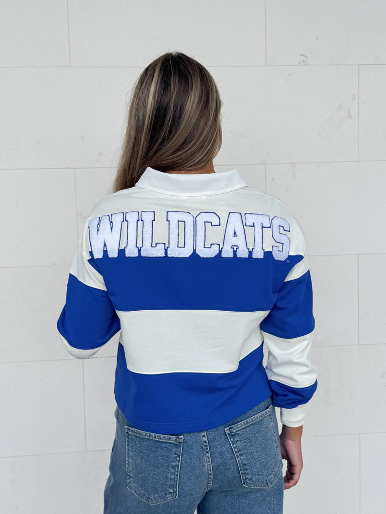 Wildcats Rugby Top Clothing Peacocks & Pearls Lexington