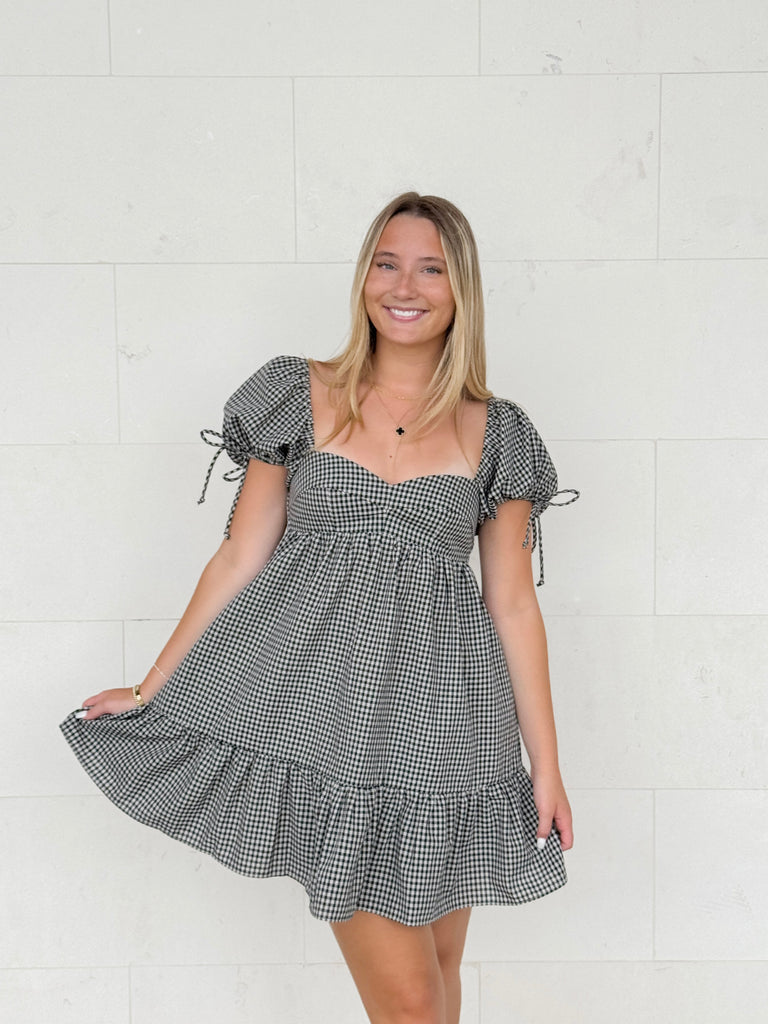 The Gingham Hour Dress Clothing Peacocks & Pearls Lexington
