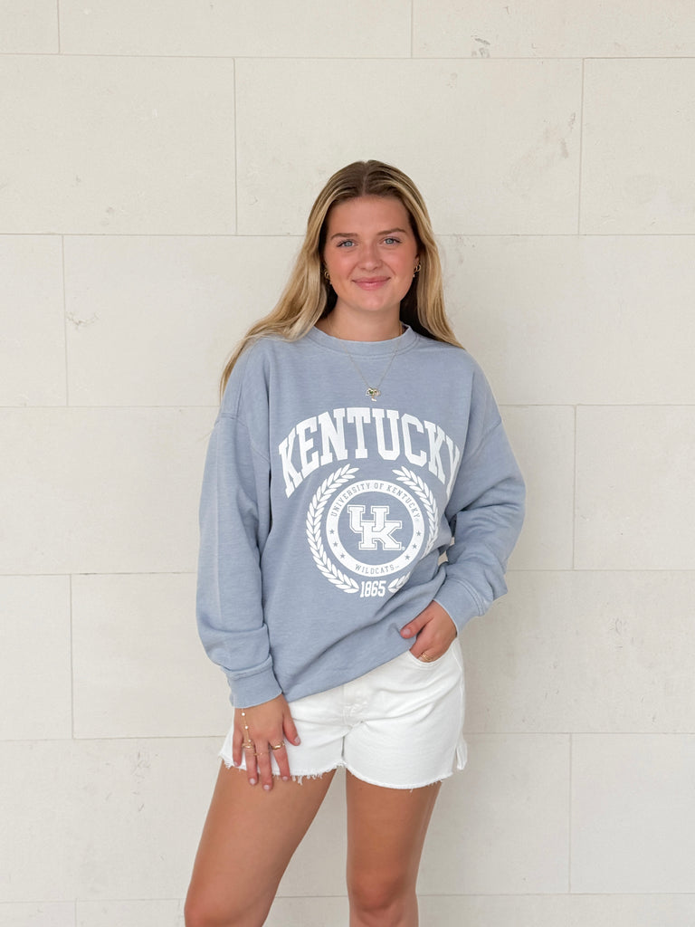 Campus Crew Sweatshirt Clothing Peacocks & Pearls Lexington