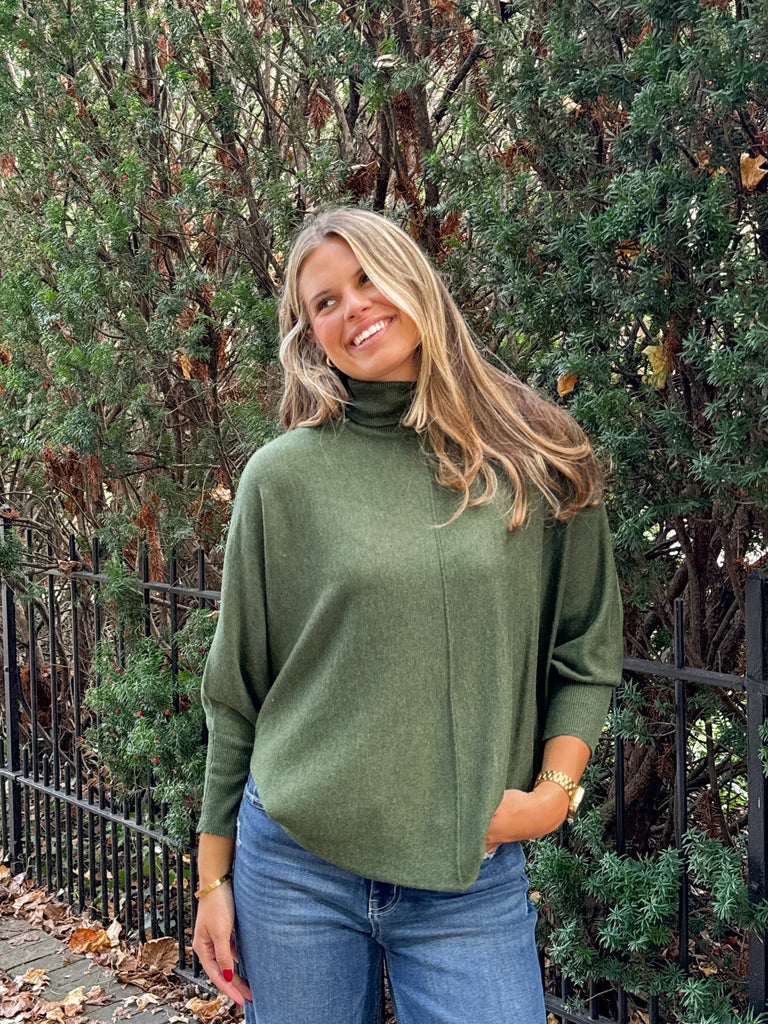 The Autumn Olive Sweater Clothing Peacocks & Pearls Lexington