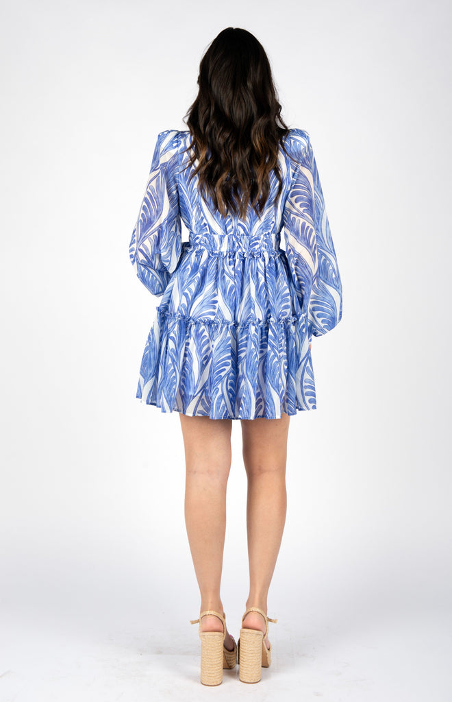 Capri Blue Dress Peacocks & Pearls Lexington Capri Blue Dress Peacocks & Pearls Lexington