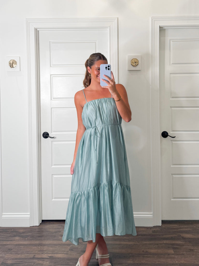 Sea Glass Estate Dress L Sea Glass Estate Dress L