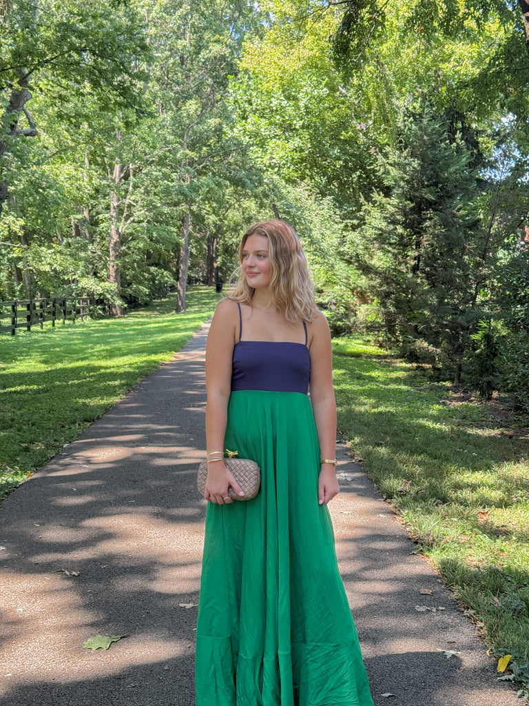 Nighttime Grove Maxi Dress Clothing Peacocks & Pearls Lexington