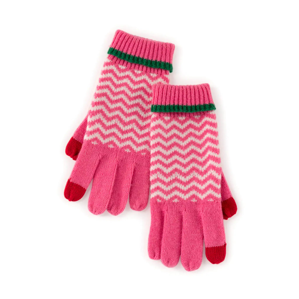 Olivia Touchscreen Gloves Accessory Peacocks & Pearls Lexington   