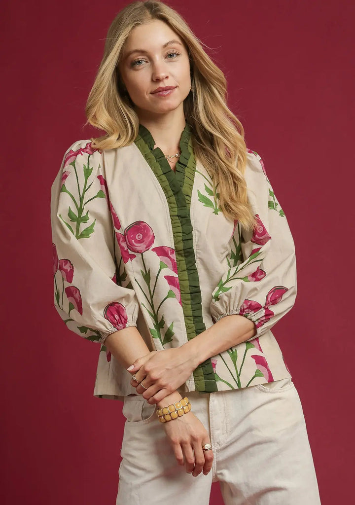 Berry Fields Top Clothing Peacocks & Pearls Lexington