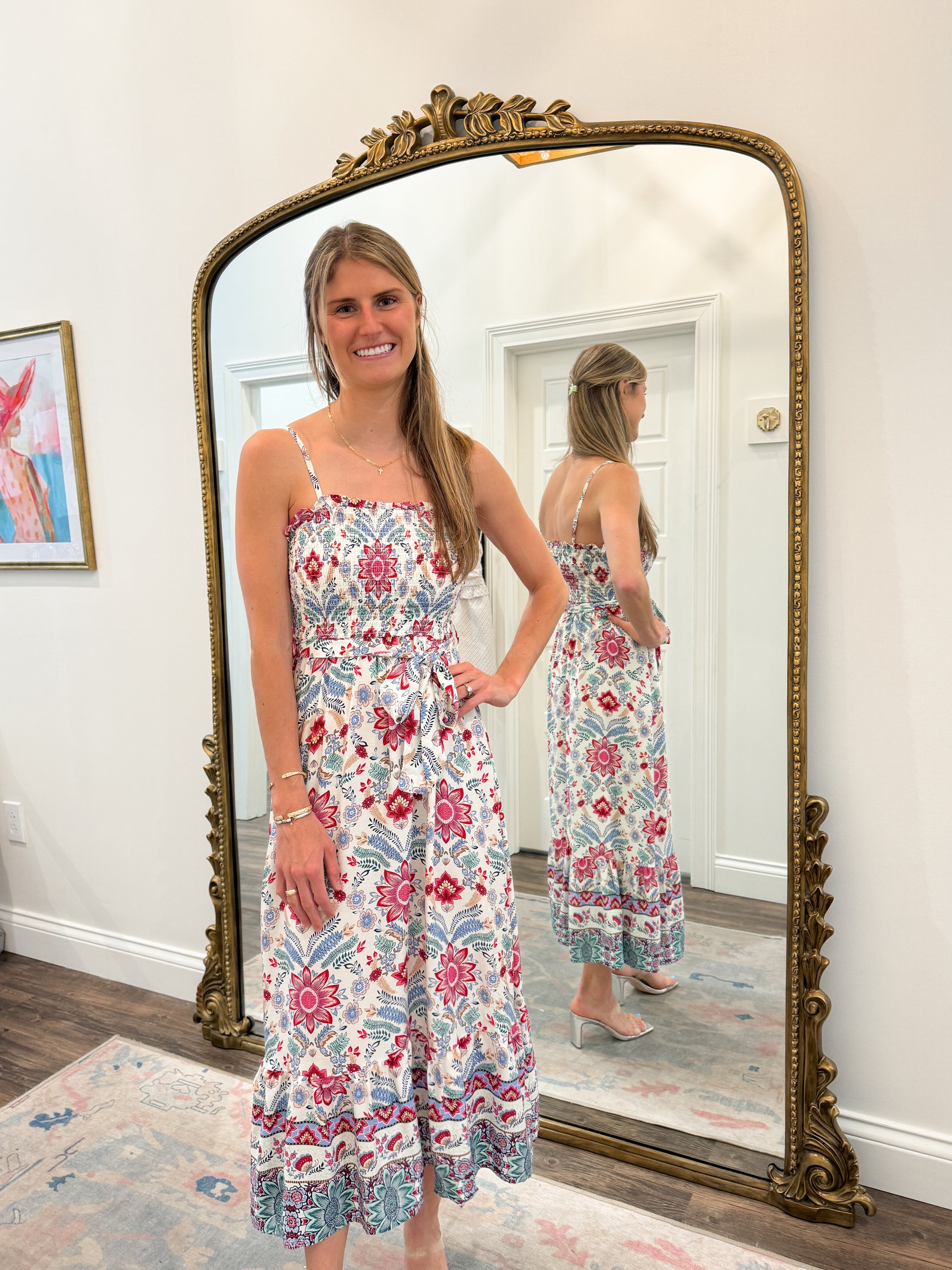 Outta Here Midi Dress
