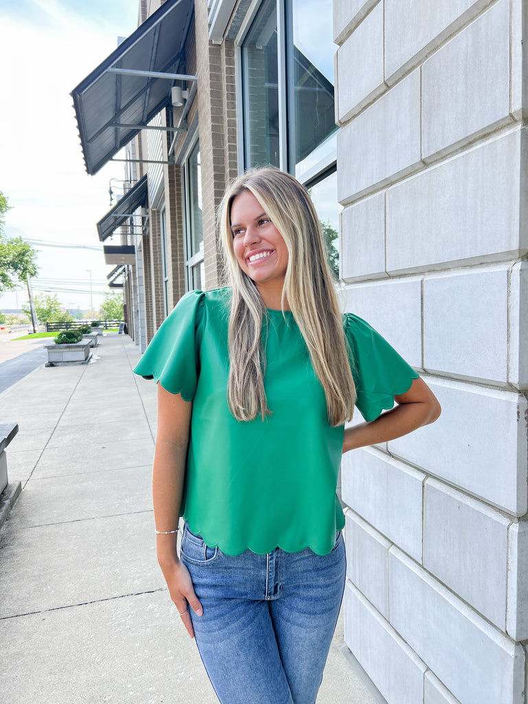 Emerald Envy Top Clothing THML   