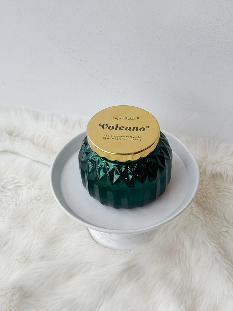 Volcano Royal Gem Candle Home Peacocks & Pearls Lexington