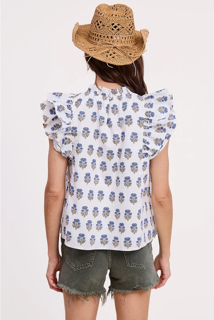 Morning Bloom Top Clothing Peacocks & Pearls Lexington