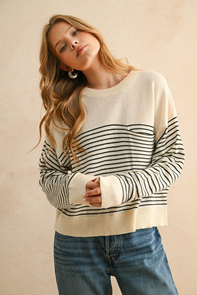 The Cider & Cream Knit Sweater Clothing Peacocks & Pearls Lexington