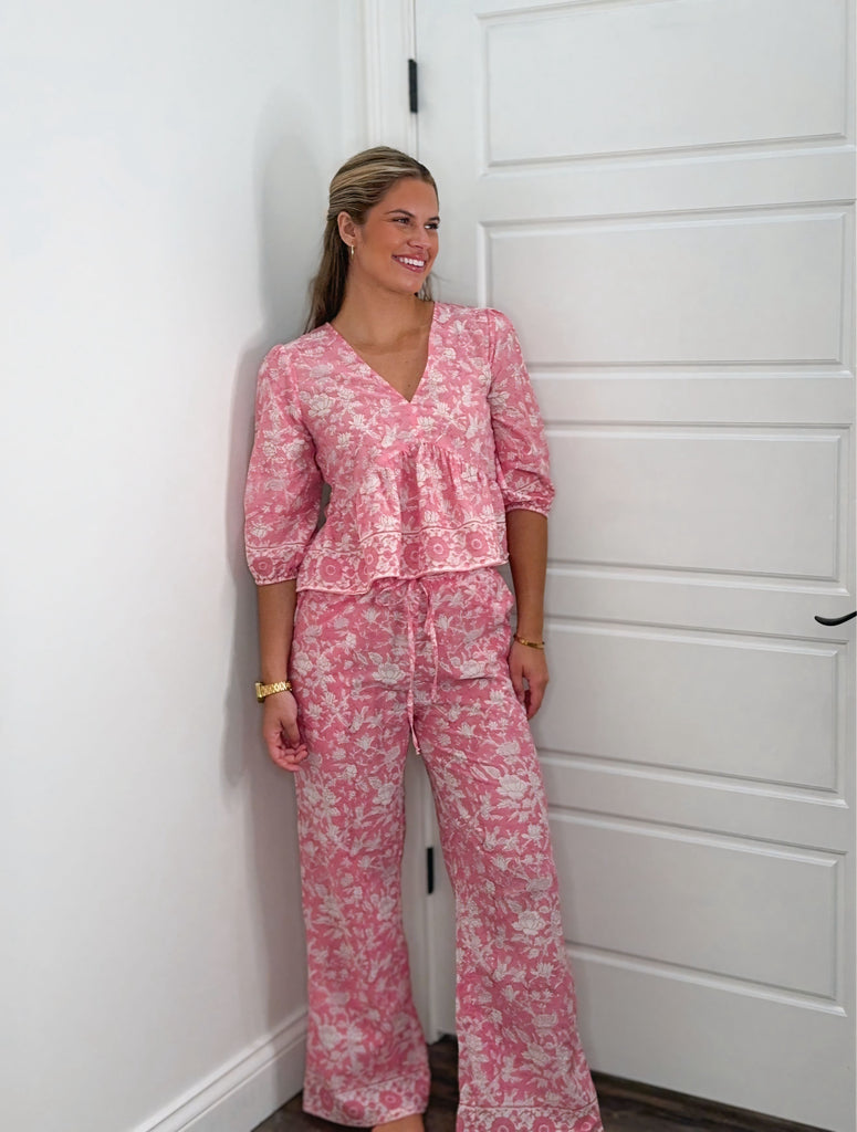 The Mia Set Clothing Peacocks & Pearls Lexington