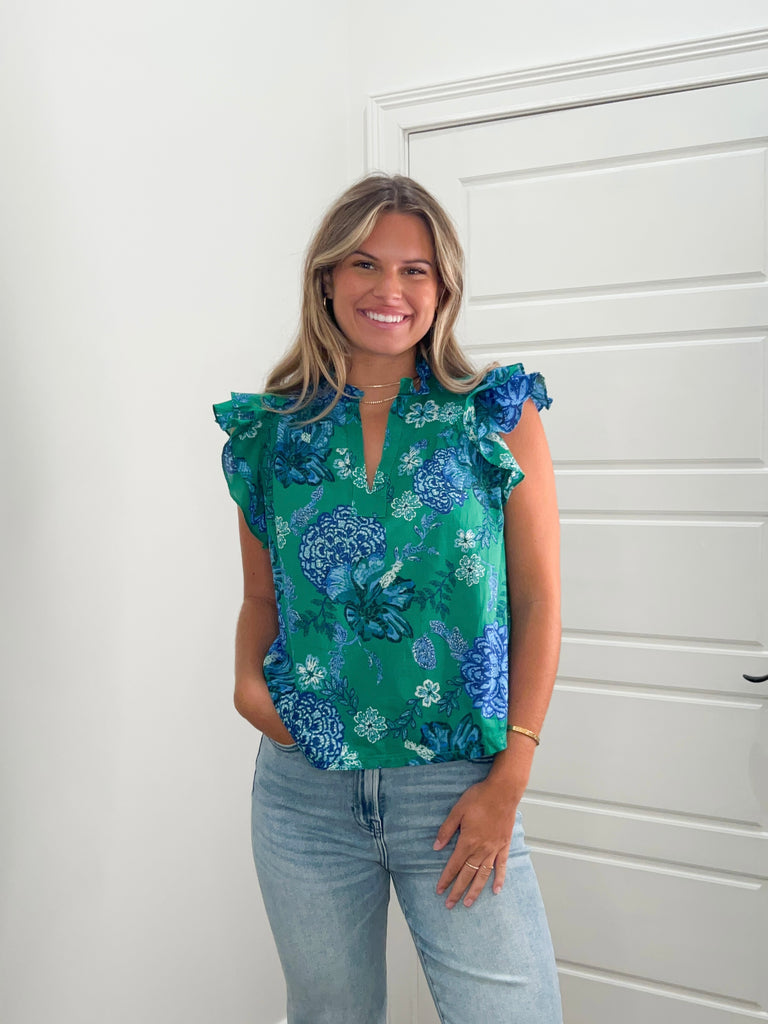 Stick Around Top Clothing Peacocks & Pearls Lexington   