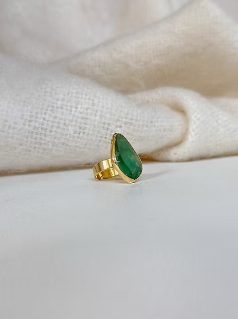 Irregular Green Ring Jewelry Peacocks & Pearls Lexington