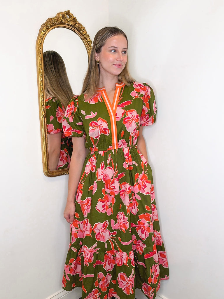 The Poppy Crush Dress Clothing Peacocks & Pearls Lexington