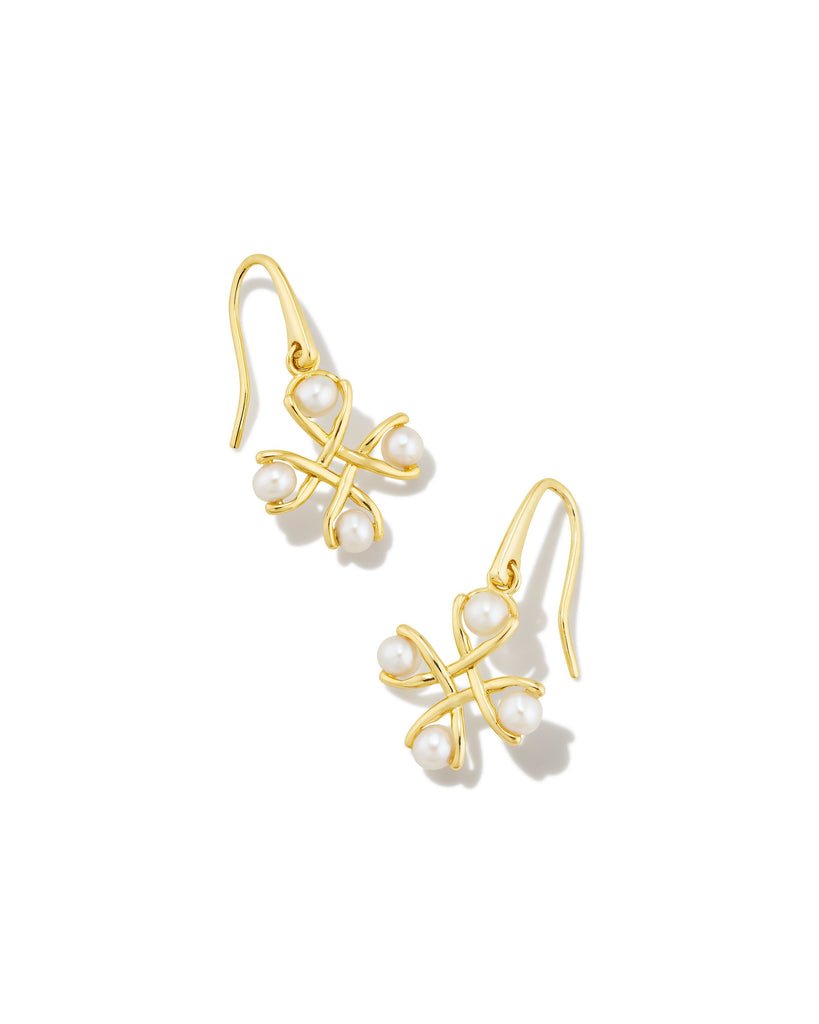 Everleigh Pearl Drop Earrings Jewelry Kendra Scott   