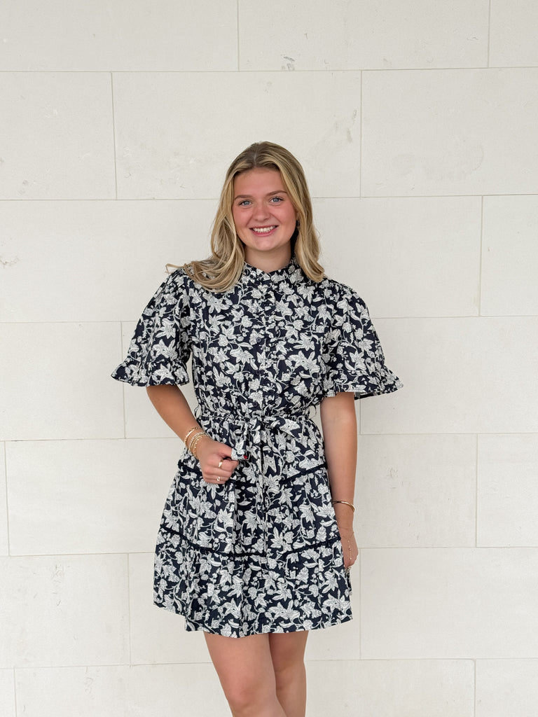 Pressed Blooms Dress Clothing Peacocks & Pearls Lexington