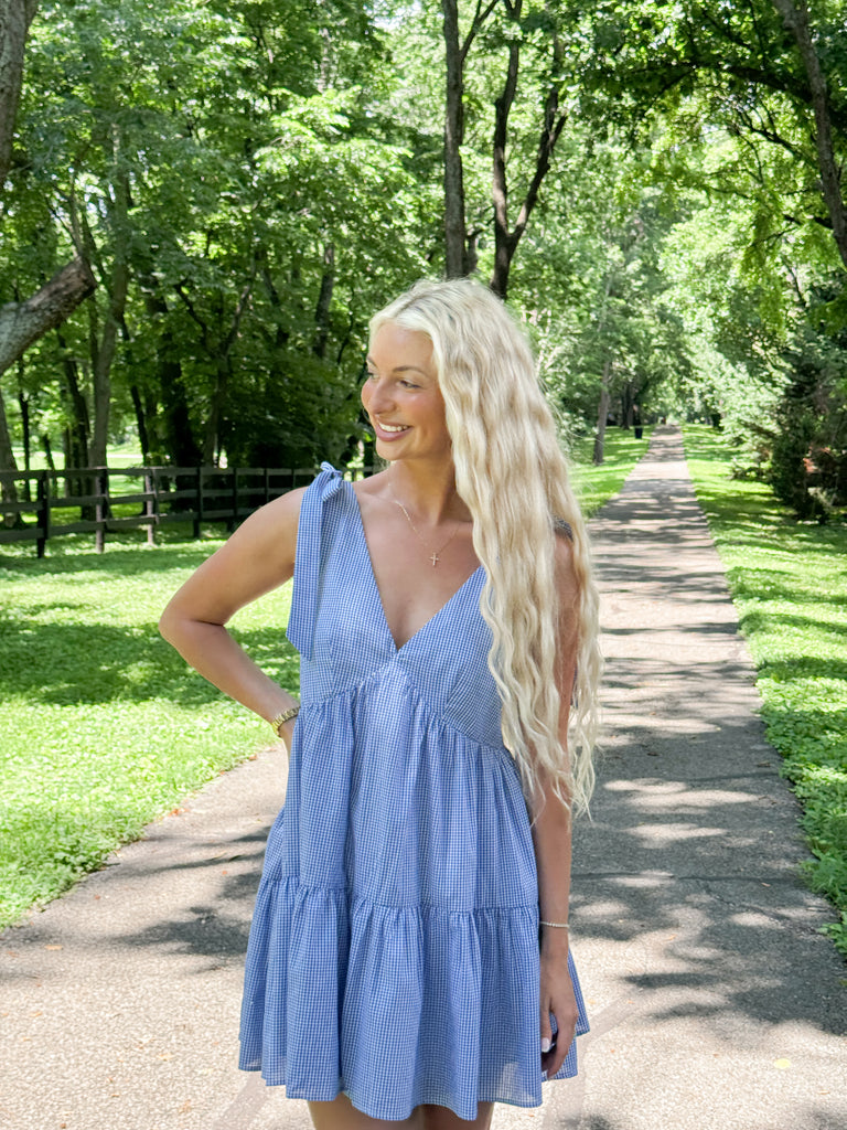 Checkmate Charm Dress Clothing Peacocks & Pearls Lexington