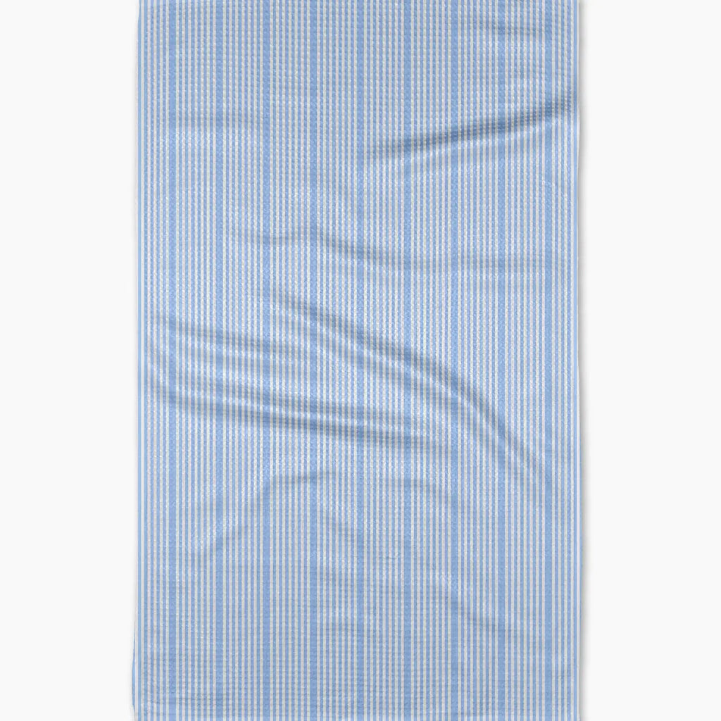 Kitchen Tea Towel Home Peacocks & Pearls Lexington Soft Summer Blue