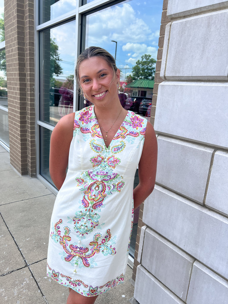 Lovely View Dress Clothing Peacocks & Pearls Lexington   