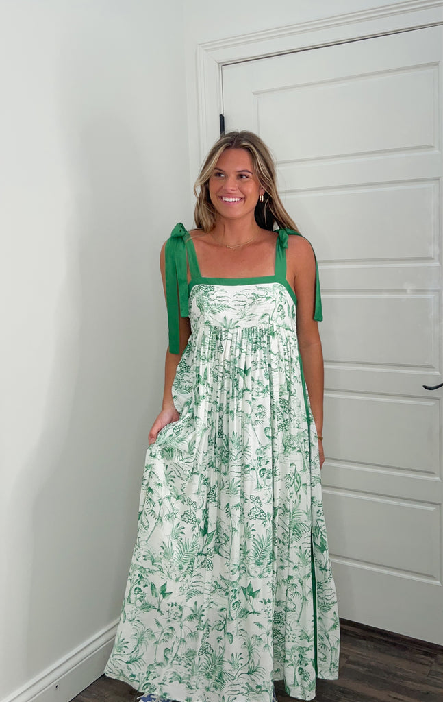 Meet Me In Malta Maxi Dress Clothing Peacocks & Pearls Lexington   