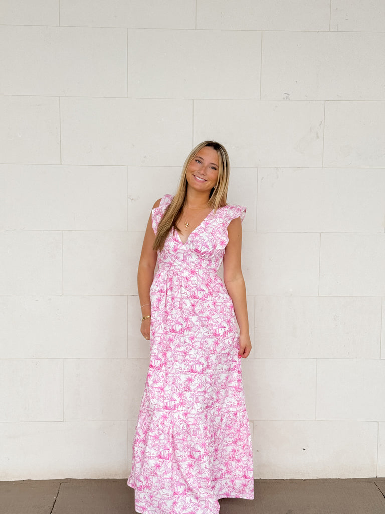 Best Day Maxi Dress Clothing Peacocks & Pearls Lexington