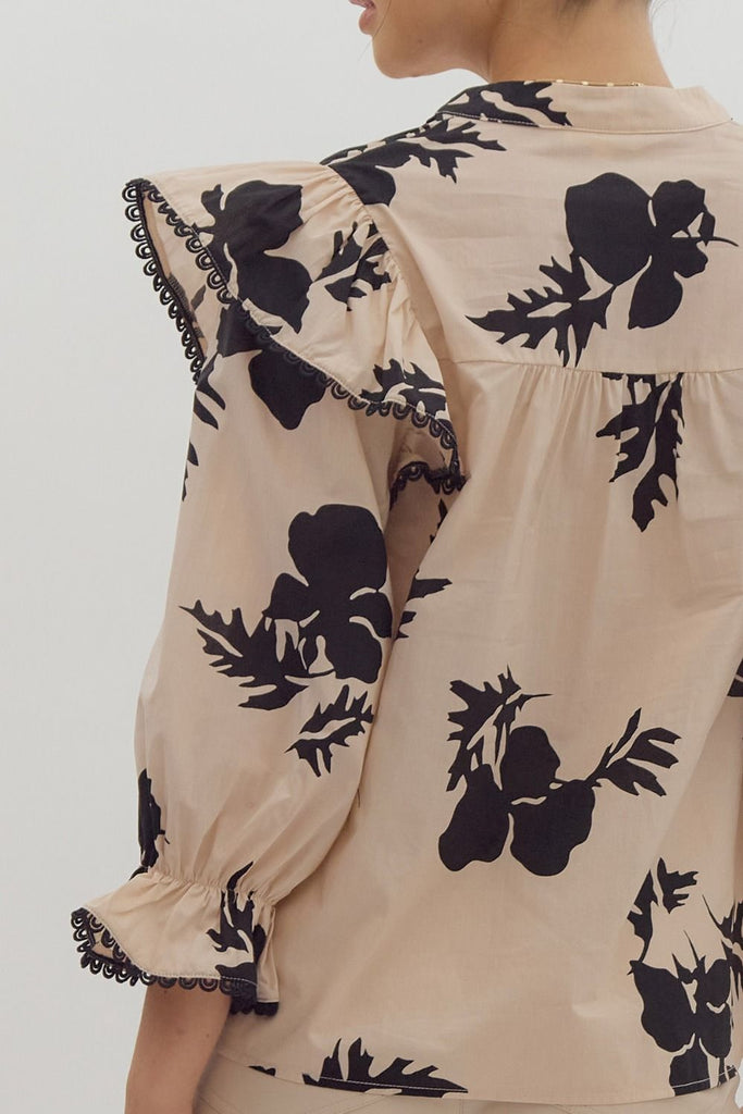 Sycamore Silhouette Top Clothing Peacocks & Pearls Lexington   