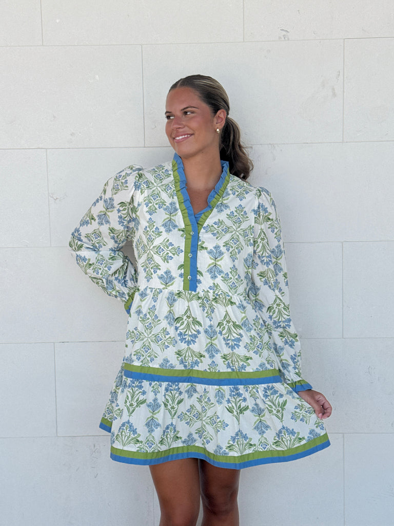 Among The Wildflowers Dress Clothing Peacocks & Pearls Lexington