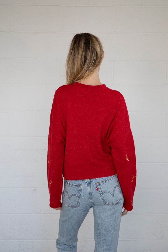 Holiday Cheer Cardigan Clothing Peacocks & Pearls Lexington