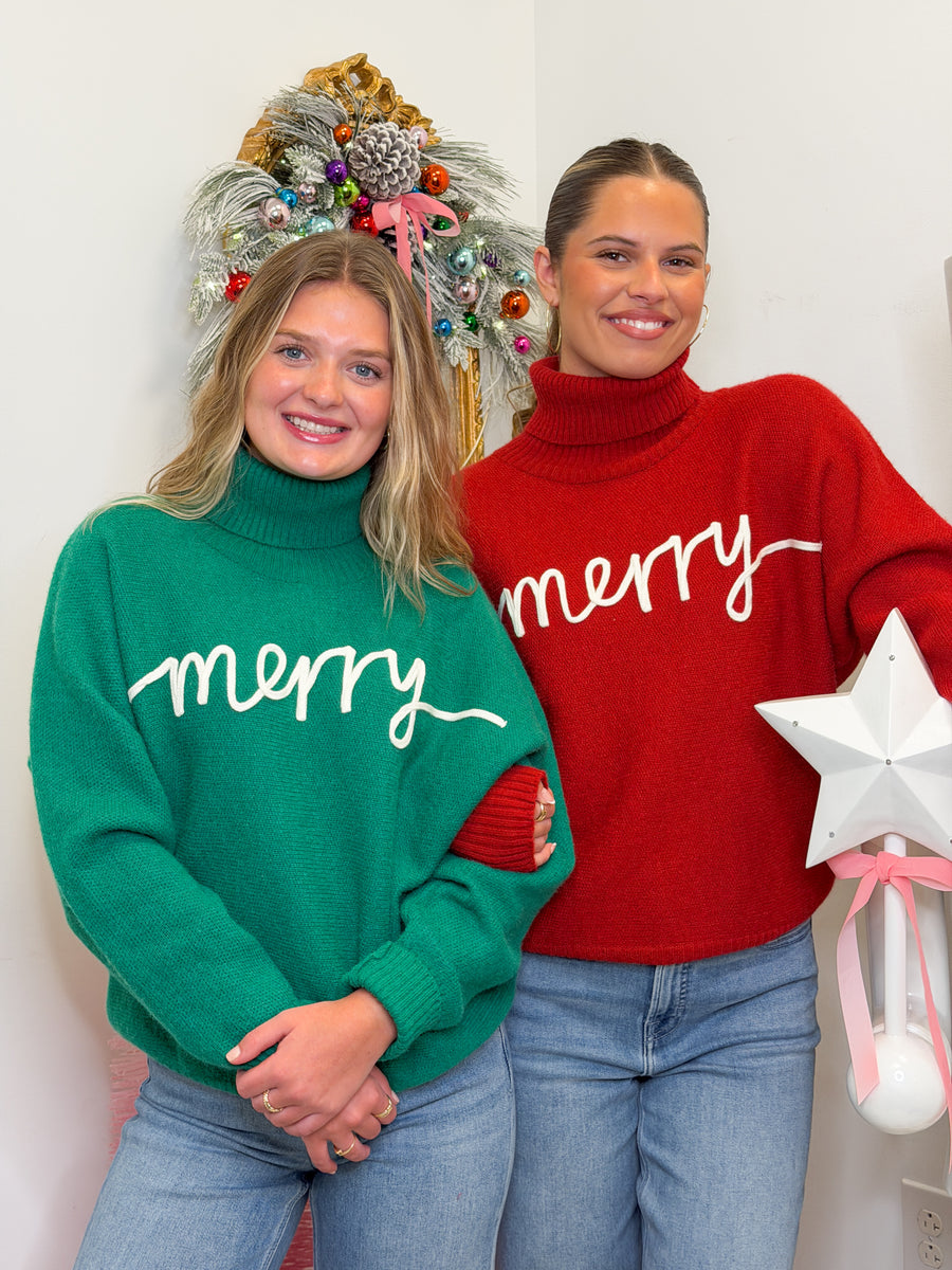 Merry Magic Sweater – Peacocks & Pearls Lexington