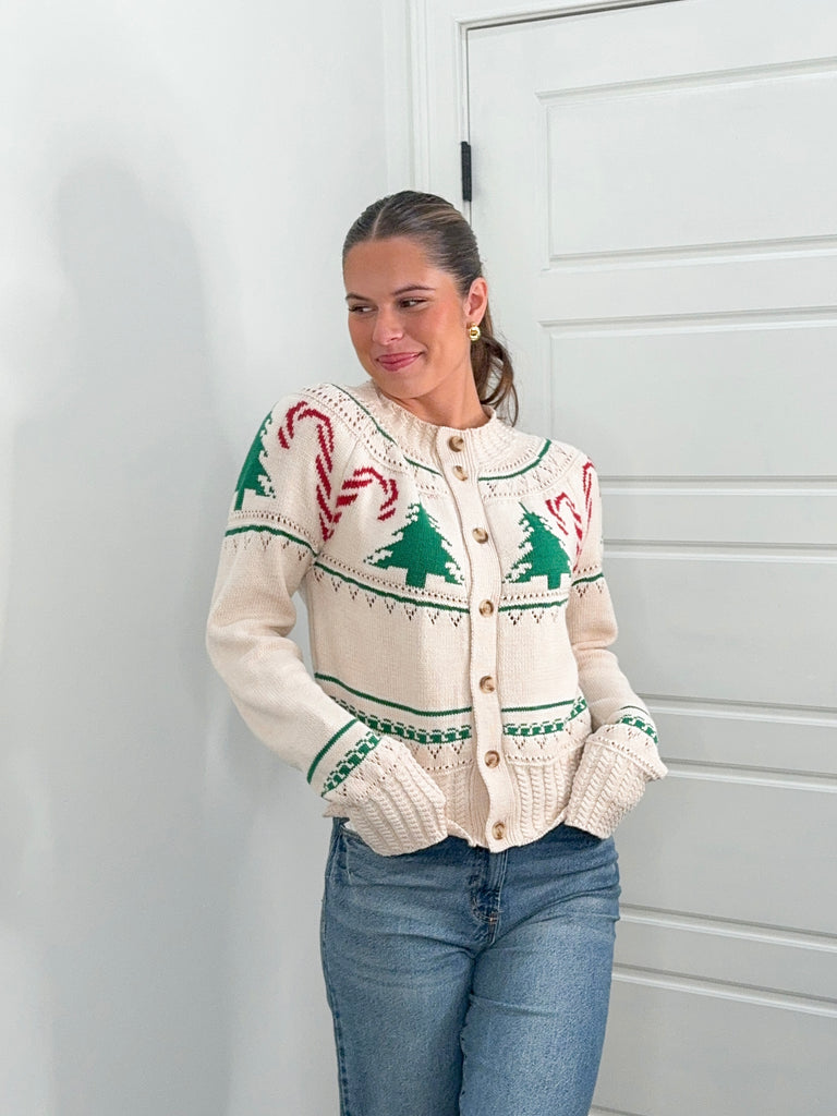 Seasons Greeting Sweater Clothing Peacocks & Pearls Lexington