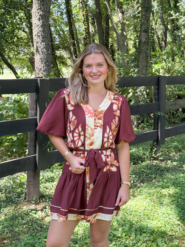 Autumn Glow Dress Clothing Peacocks & Pearls Lexington