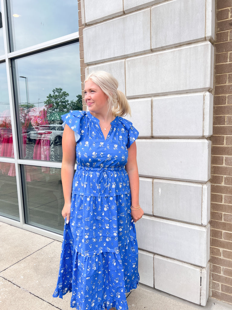 Joyful July Maxi Dress Clothing Peacocks & Pearls Lexington   