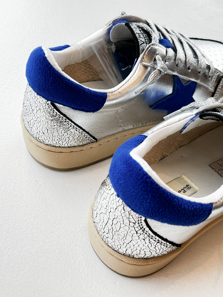 Denisse Royal/Silver Star Sneaker Shoes Vintage Havana   