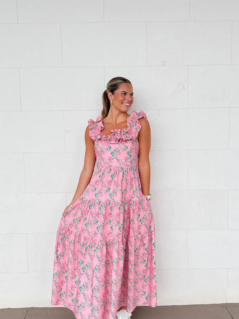 Primrose Picnic Dress Clothing Peacocks & Pearls Lexington