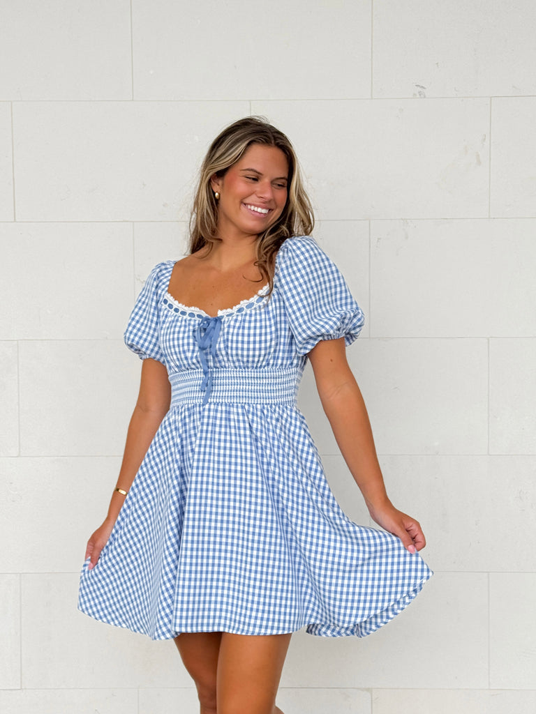 Saturday's In Blue Dress Clothing Peacocks & Pearls Lexington